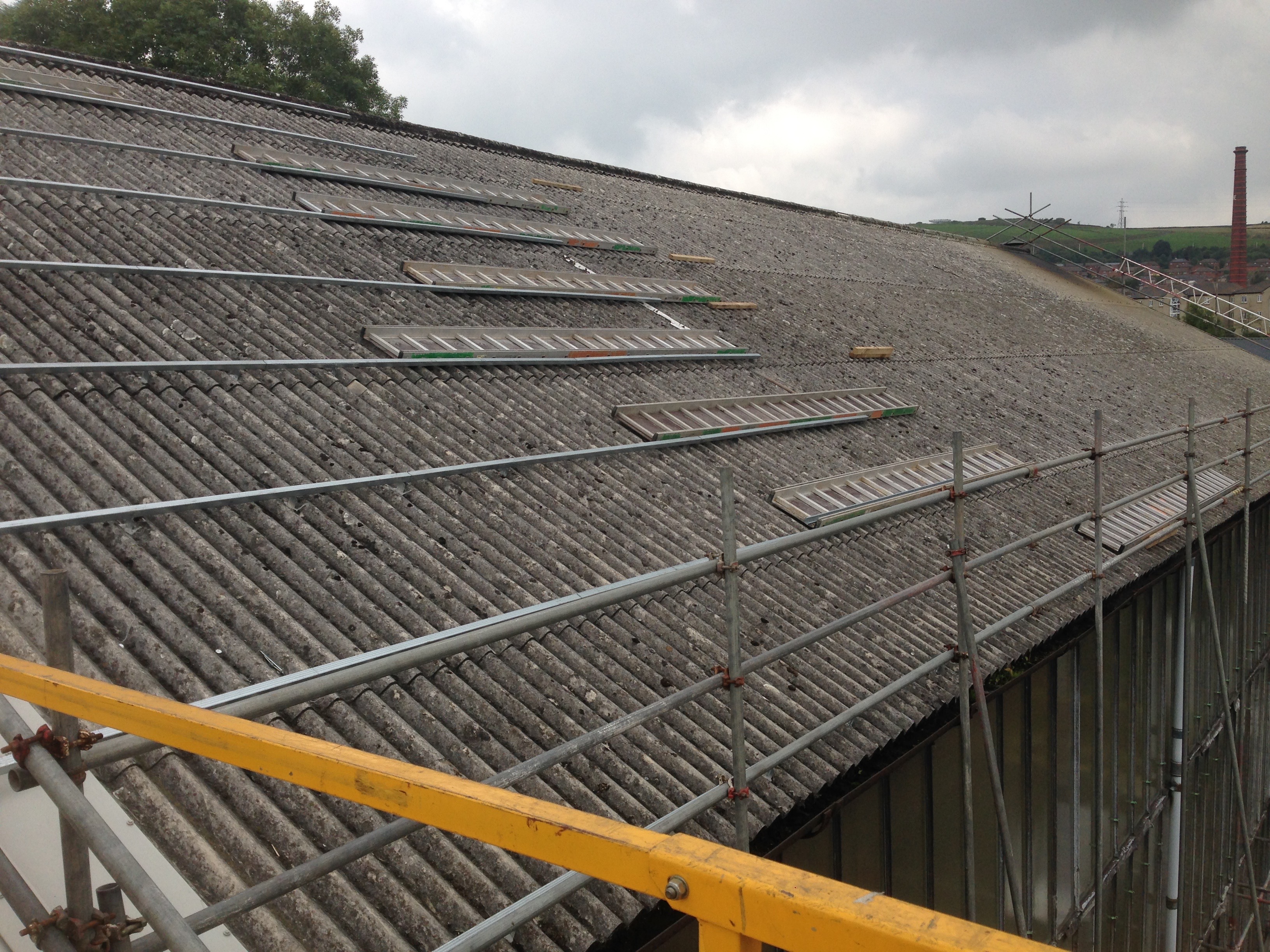 Metal & Asbestos Overcladding to Existing Roofs Alltite Ltd