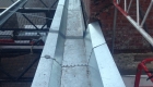 Galvanised gutters