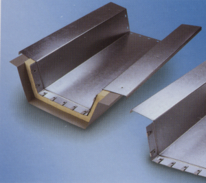 Insulated Galvanised Gutters